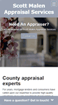 Mobile Screenshot of malenappraisalservices.com